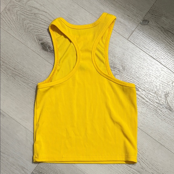 Off-White Vibrant Yellow Tank Top custom - Picture 4 of 5